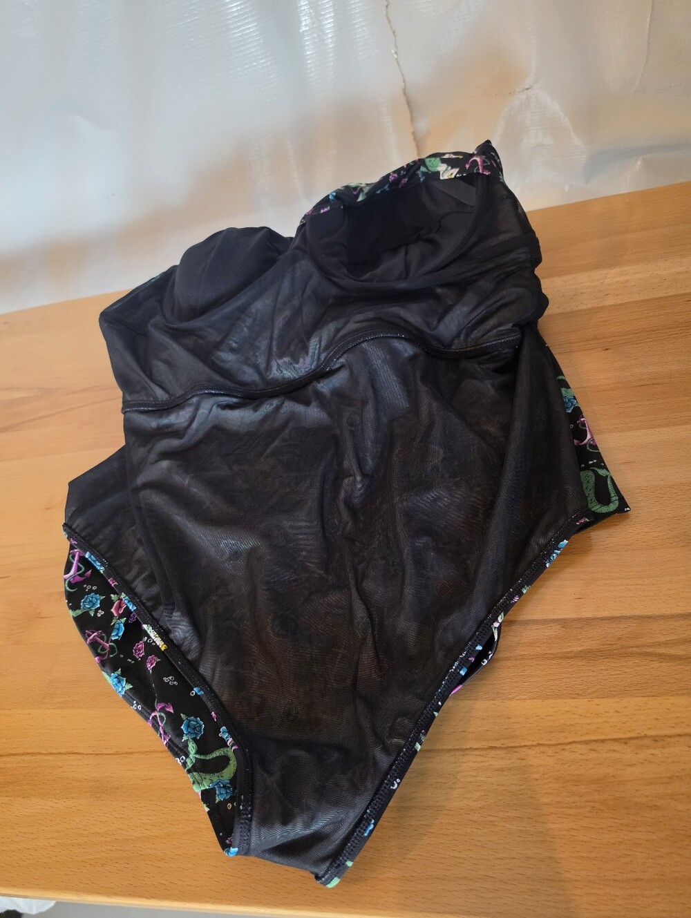 Torrid Mermaid Tie Skater Swim Dress 4X/26 Black Nautical Pin Up Retro - Picture 12 of 14